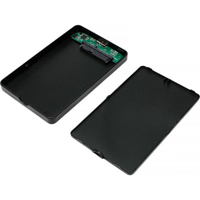 Бокс HDD 2.5'' Gembird, пластик корпус, USB 3.0 - SATA, черный, [EE2-U3S-40]