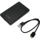 Бокс HDD 2.5'' Gembird, пластик корпус, USB 3.0 - SATA, черный, [EE2-U3S-40]