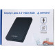 Бокс HDD 2.5'' Gembird, пластик корпус, USB 3.0 - SATA, черный, [EE2-U3S-40]