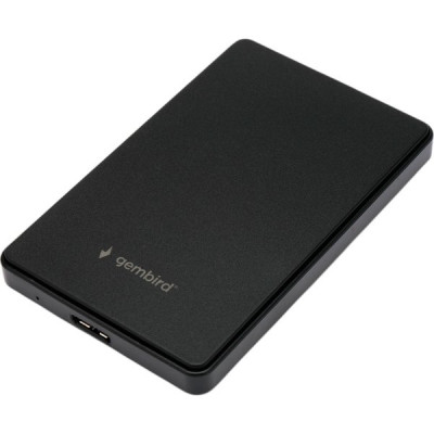 Бокс HDD 2.5'' Gembird, пластик корпус, USB 3.0 - SATA, черный, [EE2-U3S-40]