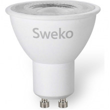 Лампа LED GU10/MR16 софит, 10W, 6500K, 950Лм, с линзой 38, Sweko [42LED-PAR16-10W-230-6500K-GU10-38]