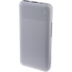 Внешняя батарея Perfeo PF-E2088, 10000mAh + In Micro usb+Type-C /Out USB 1 А, 2.1A /White