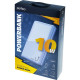 Внешняя батарея Perfeo PF-E2092, 20000mAh + In Micro usb+Type-C /Out USB 1 А, 2.1A /White