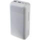 Внешняя батарея Perfeo PF-E2096, 30000mAh + In Micro usb+Type-C /Out USB 1 А, 2.1A /White