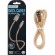 Кабель USB - Lightning, 1.0м, 3A, SmartBuy [iK-512-S02g] золотистый