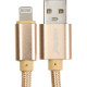 Кабель USB - Lightning, 1.0м, 3A, SmartBuy [iK-512-S02g] золотистый