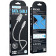 Кабель USB - Lightning, 1.0м, 3A, SmartBuy [iK-512-S02dg] серый