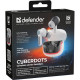 Гарнитура Defender CyberDots 290, белый, беспроводные игровые TWS [63290]