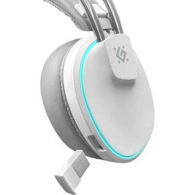 Гарнитура Defender Tsunami, белый, Bluetooth [64695]