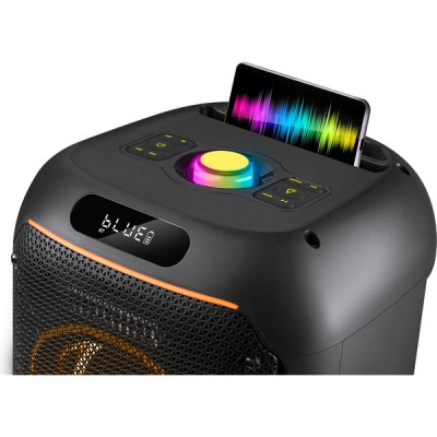Колонка DEFENDER BOOMER 65, 65W, портативная, BT/FM/USB/TF/AUX/TWS/RC [65265]