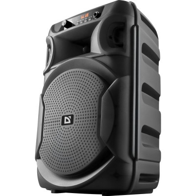 Колонка DEFENDER BOOMER 12, 15W, портативная, Light/BT/FM/USB/LED/AUX [65412]