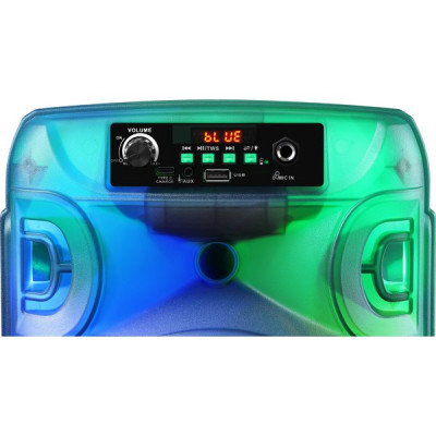 Колонка DEFENDER BOOMER 12, 15W, портативная, Light/BT/FM/USB/LED/AUX [65412]