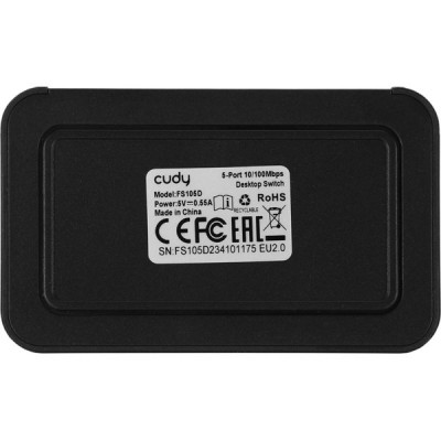 Коммутатор Cudy FS105D 5port 100/100TX неуправляемый
