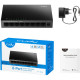 Коммутатор Cudy GS108 8port 100/100/1000TX неуправляемый (вилка тип G)