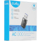 Адаптер Wi-Fi Cudy WU1300S двухдиапазонный, 2.4/5ГГц, до 1267 Мбит/с, внутренняя антенна, USB