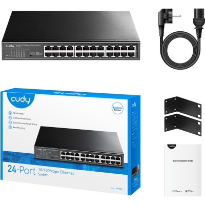 Коммутатор Cudy FS1024 24port 100/100TX неуправляемый