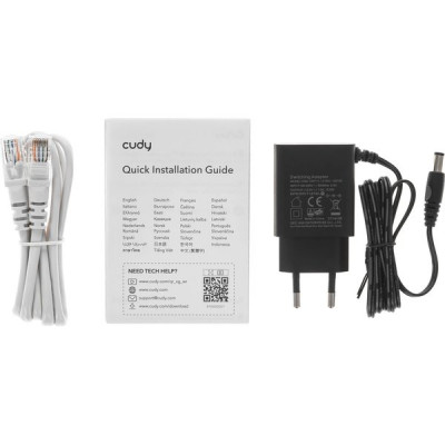 Маршрутизатор Cudy WR3000E AX3000 10/100/1000BASE-TX белый