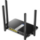Маршрутизатор Cudy LT500 AC1200 10/100BASE-TX/4G cat.4 черный SIM-слот