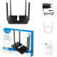 Маршрутизатор Cudy LT500 AC1200 10/100BASE-TX/4G cat.4 черный SIM-слот