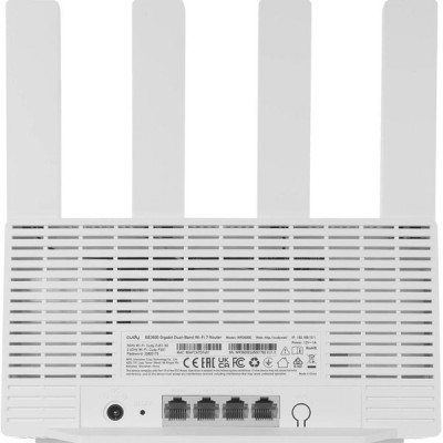 Маршрутизатор Cudy WR3600E BE3600 Wi-Fi7 Mesh 10/100/1000BASE-TX белый