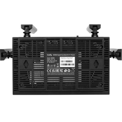 Маршрутизатор Cudy WR3600 BE3600 Wi-Fi7 Mesh 10/100/1000BASE-TX черный