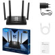Маршрутизатор Cudy WR3600 BE3600 Wi-Fi7 Mesh 10/100/1000BASE-TX черный