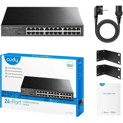 Коммутатор Cudy GS1024 24port 100/100/1000TX неуправляемый