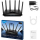 Маршрутизатор Cudy WR6500 BE6500 Wi-Fi7 Mesh 10/100/1000BASE-TX черный