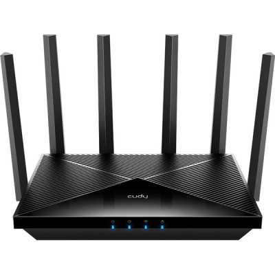 Маршрутизатор Cudy WR6500 BE6500 Wi-Fi7 Mesh 10/100/1000BASE-TX черный