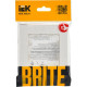 Рамка 1п, IP20, IEK BRITE РУ-1-Бр [BR-M12-51-K01] белый рифленый