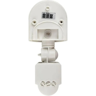 Датчик движения настенный 180гр, 1200Вт, 10-420с, 12м, IP44, VKL [BT-B01] белый
