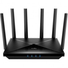 Маршрутизатор Cudy WR6500H BE6500 Wi-Fi7 Mesh 10/100/1000/2500BASE-TX черный