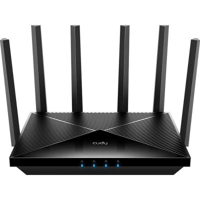 Маршрутизатор Cudy WR6500H BE6500 Wi-Fi7 Mesh 10/100/1000/2500BASE-TX черный