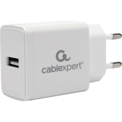 Зарядное устройство Cablexpert, 10.5Вт, 2.1А, USB [MP3A-PC-67] белый