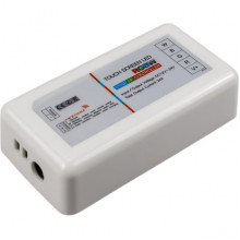Контроллер ленты LED RGBW 12/24В MAX 24А, радио пульт сенсорный, 85*81, Eleganz [1007]