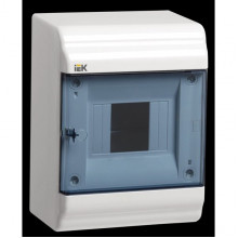Бокс ЩРН-П  4м навесной пластик IP41, IEK PRIME [MKP82-N-04-41-20]