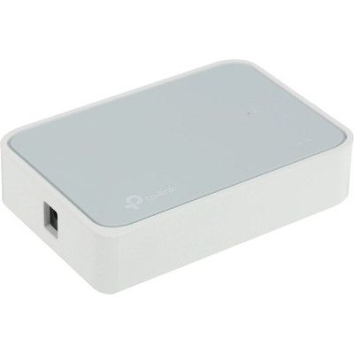 Коммутатор TP-Link TL-SF1005D 5x10/100Mbps, пластиковый корпус неуправляемый