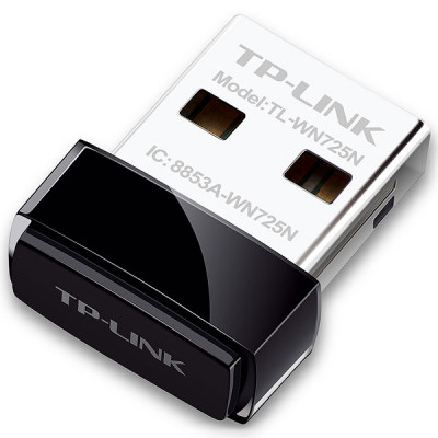 Адаптер Wi-Fi TP-LINK TL-WN725N 802.11n 150M, мини, USB