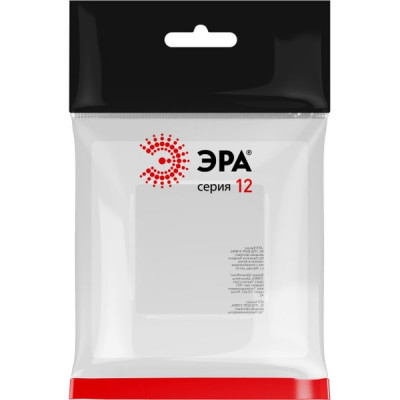 Рамка 1п, ЭРА12 [12-5201-01][20] Классик, белый