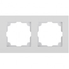 Рамка 2п, IP20, Intro Accent [6-502-01] белый 