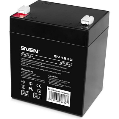 Батарея для UPS 12В/5Aч, SVEN [SV 1250]