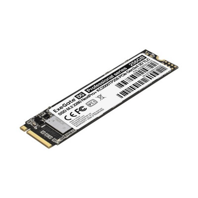 Накопитель SSD M.2 256Gb ExeGate NextPro+ KC2000TP256, R1500/W900, PCI-E 3.0 x4 [282321]