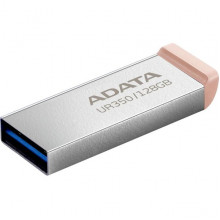 Накопитель USB Flash 128Gb A-DATA UR350 металл/коричневый, USB3.2