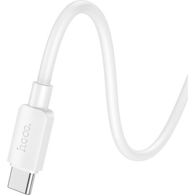 Кабель Type-C - Type-C, 1.0м, 5А, 100Вт, Hoco X96, белый
