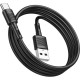 Кабель USB - Type-C, 1.0м, 3А, Hoco X83, черный