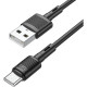 Кабель USB - Type-C, 1.0м, 3А, Hoco X83, черный