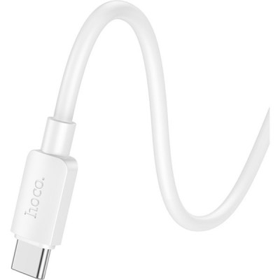Кабель USB - Type-C, 1.0м, 6А, Hoco X96, белый