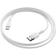 Кабель USB - Type-C, 1.0м, 5А, Hoco X33, белый [HC-06126]