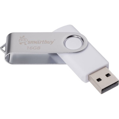 Накопитель USB Flash 16Gb SmartBuy Twist White