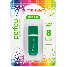 Накопитель USB Flash 8Gb Perfeo C11 Green